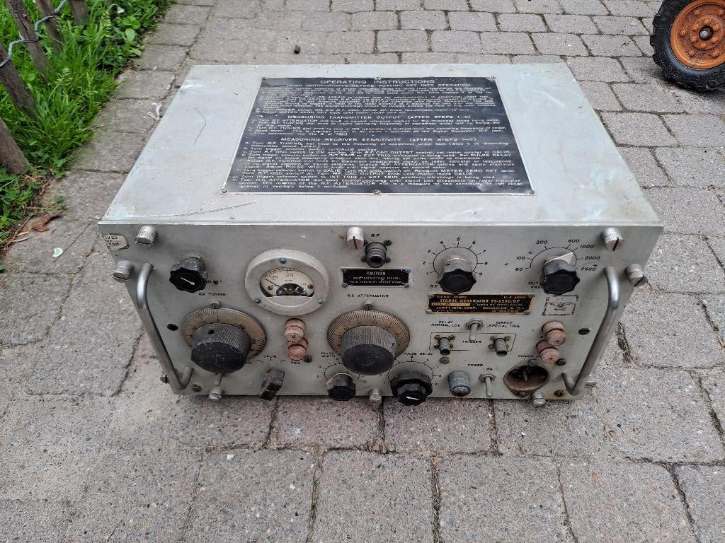 US Army Signal Corps Signal Generator TS-155C/UP, Enlèvement, Armée de terre, Autres types
