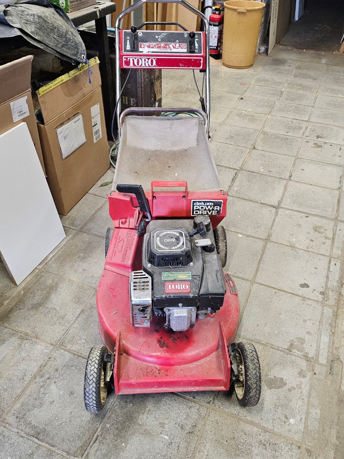 Toro grasmaaier, Tuin en Terras, Ophalen