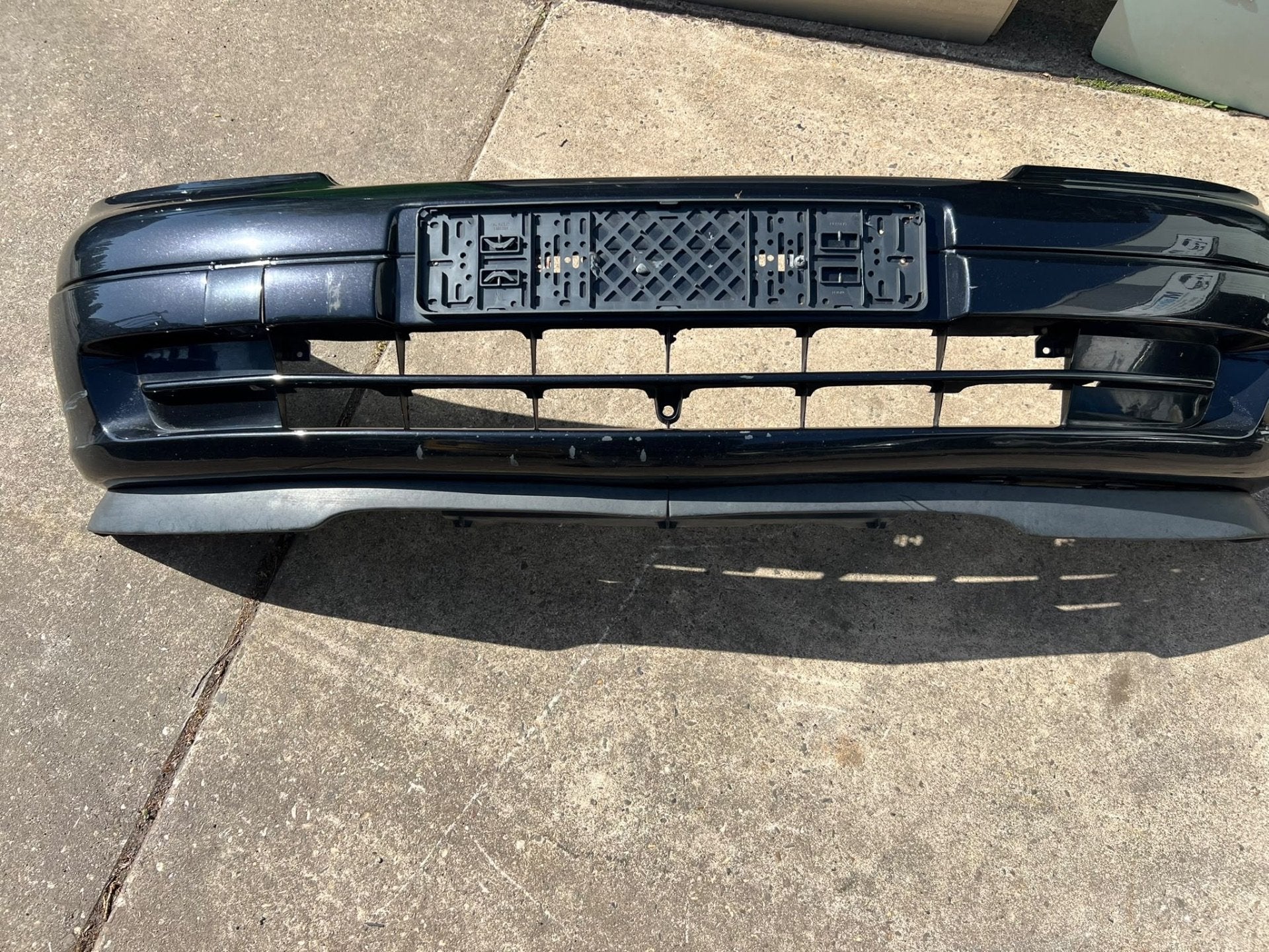 Opel Astra G Zwart Z20R Voorbumper Voor 1998-2009, Auto-onderdelen, Gebruikt, Opel Automobile GmbH, Kontakt@opel-infoservice.de