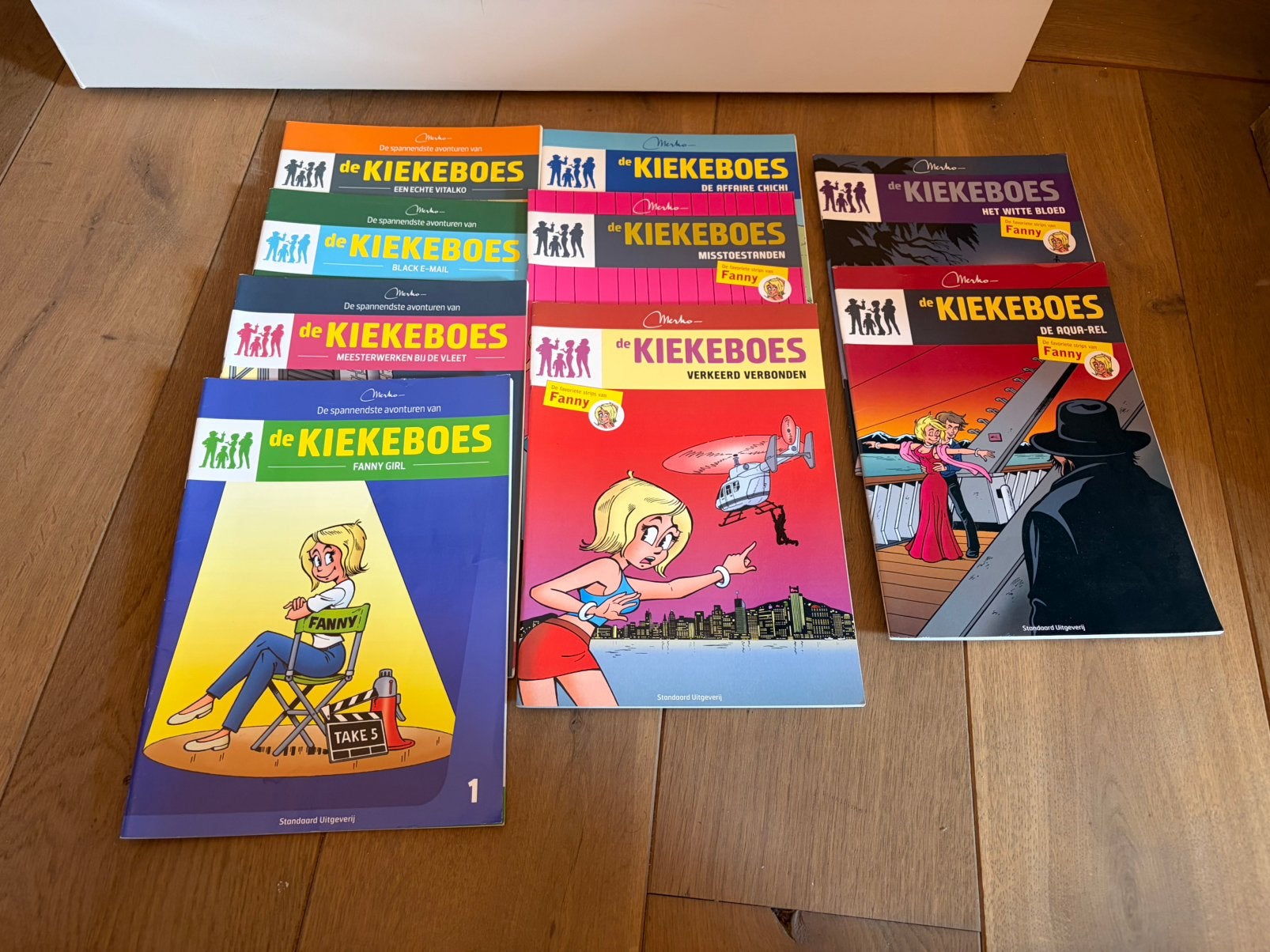 LOT De Kiekeboes - 9 stuks, Meerdere stripboeken, Ophalen of Verzenden, Zo goed als nieuw