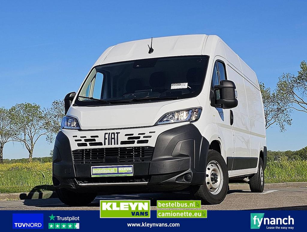 Fiat DUCATO 2.2 L3H2 Navi Carplay!, Auto's, Bestelwagens en Lichte vracht, Cruise Control, Wit, Bedrijf, Handgeschakeld