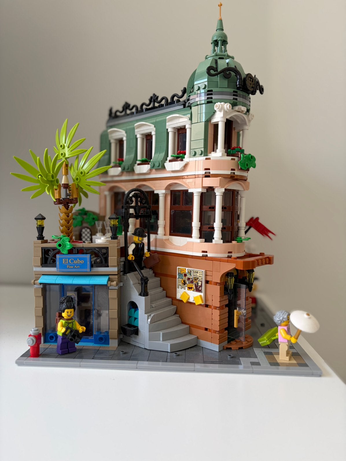 Lego boutique hotel, Overige thema's, Accessoires inclus, Lego, Ensemble complet