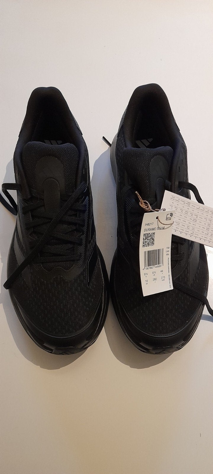 adidas duramo SL2, maat 44, volledig zwarte loopschoenen, Sports & Fitness, Enlèvement, Neuf, Chaussures