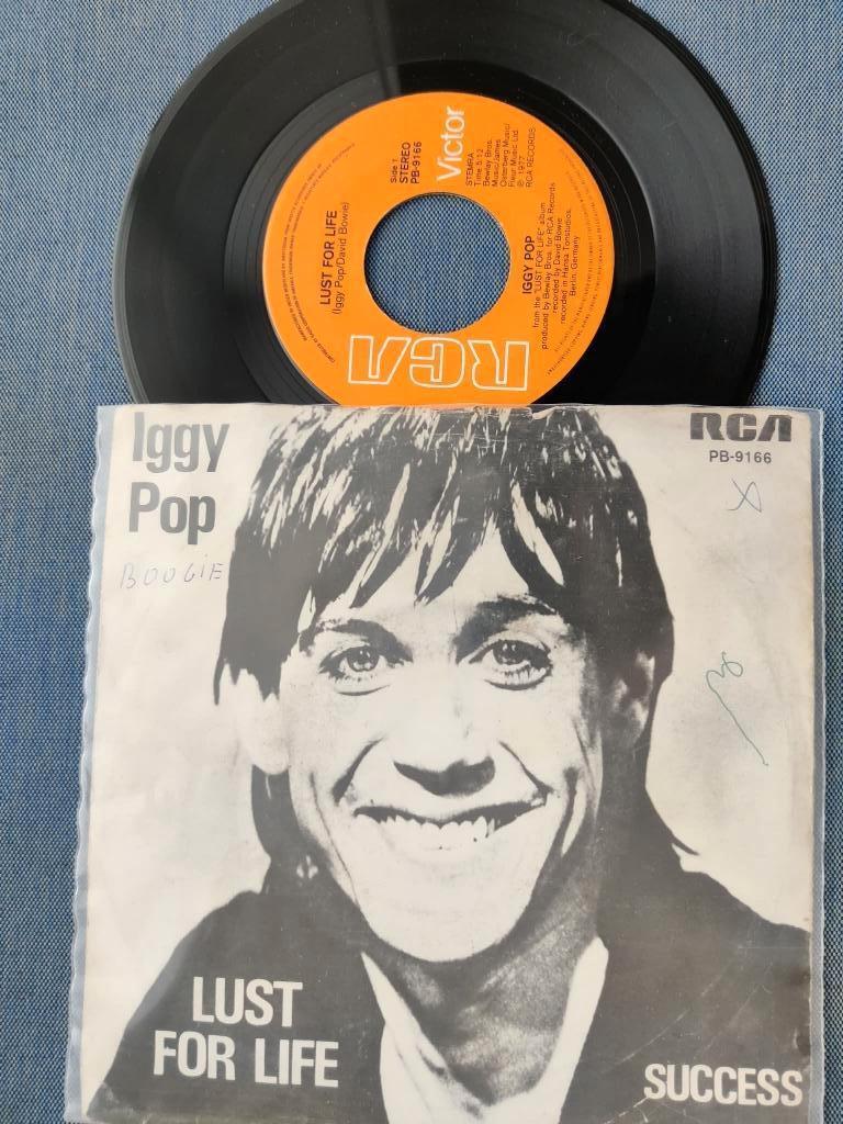 Iggy pop (lust for life, rcapb9166, punk), Ophalen of Verzenden, Pop, Single