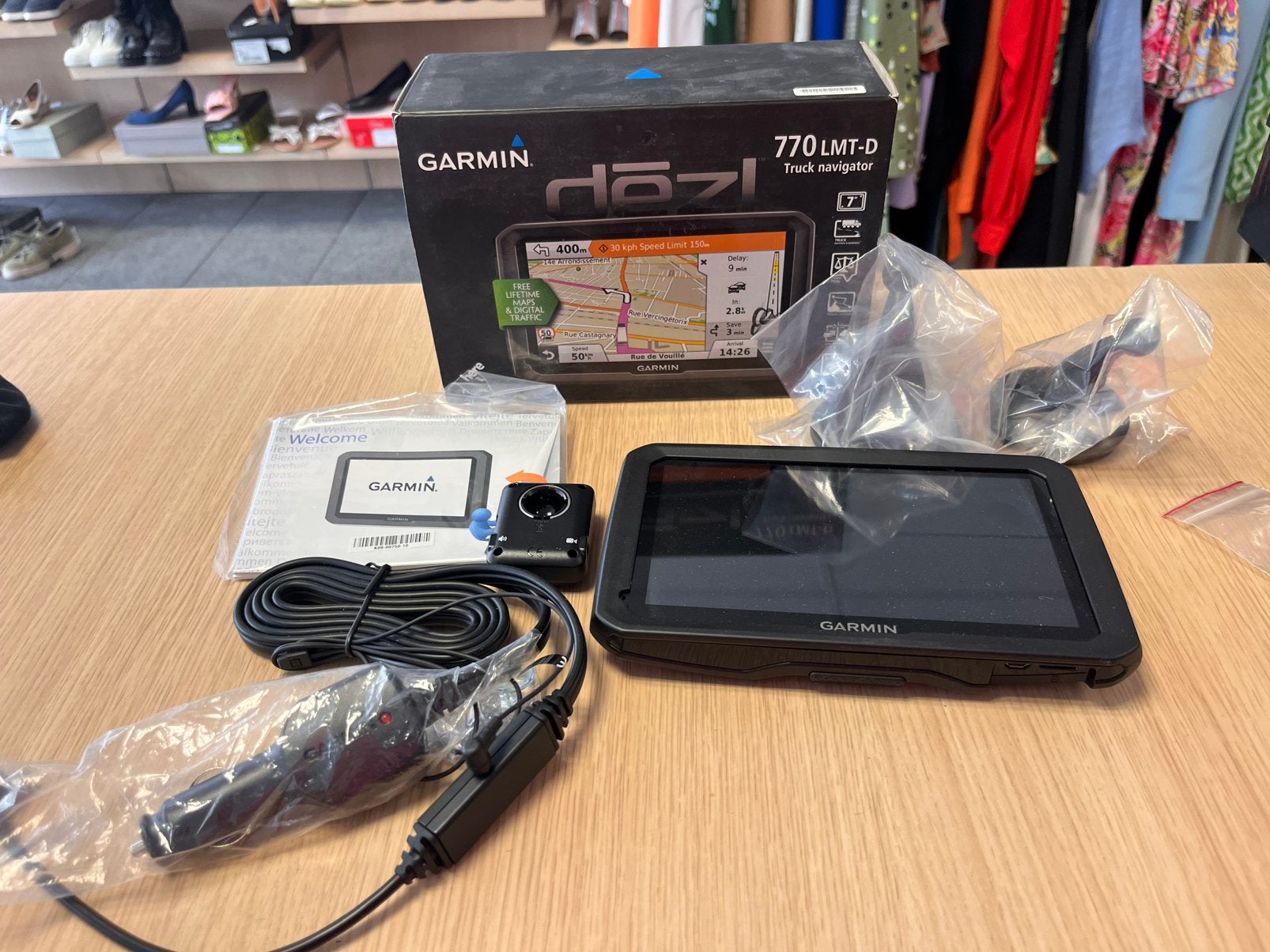 GPS Garmin 770 LMT-D, Ophalen, Nieuw