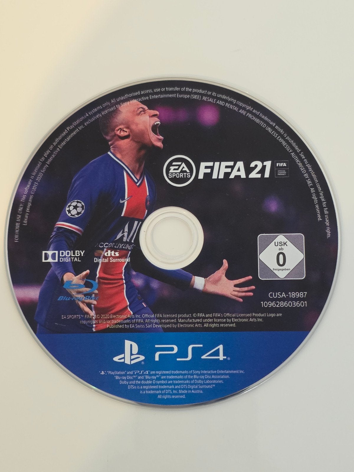 FIFA 21 PS4 Disque Seul Très Bon État, Ophalen of Verzenden