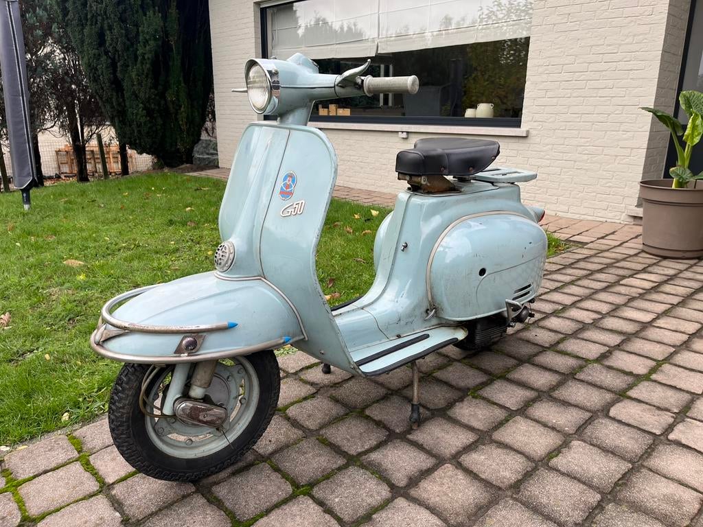 Gilera G50 1964, Fietsen en Brommers, Scooters | Overige merken, Gebruikt, Klasse B (45 km/u), Benzine, Ophalen