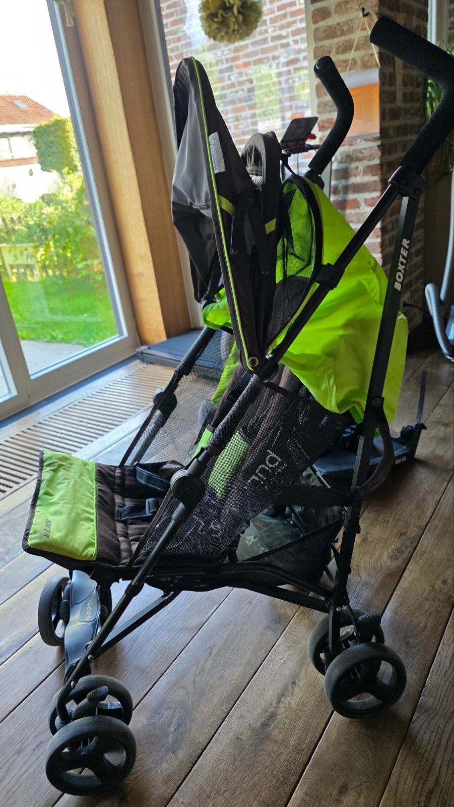 Buggy - opvouwbaar - Boxter, Enfants & Bébés, Enlèvement, Utilisé, Autres marques, Protection de pluie