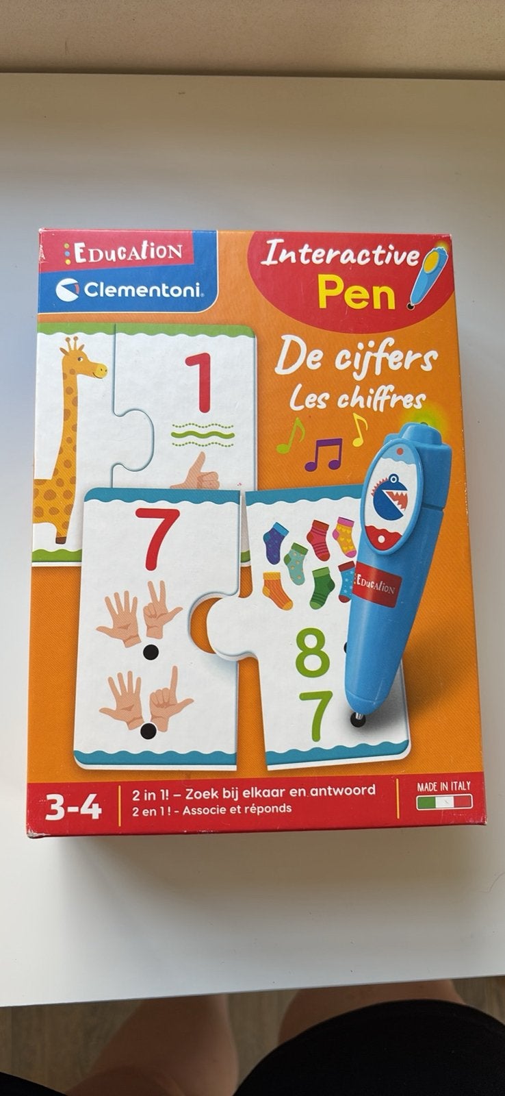 Educatief spel ‘de cijfers’, Ophalen of Verzenden, Nieuw, Rekenen, Met geluid