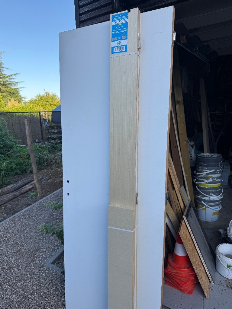 Nieuwe schilderdeur met kader, Doe-het-zelf en Bouw, Ophalen, Minder dan 80 cm, Binnendeur, Nieuw