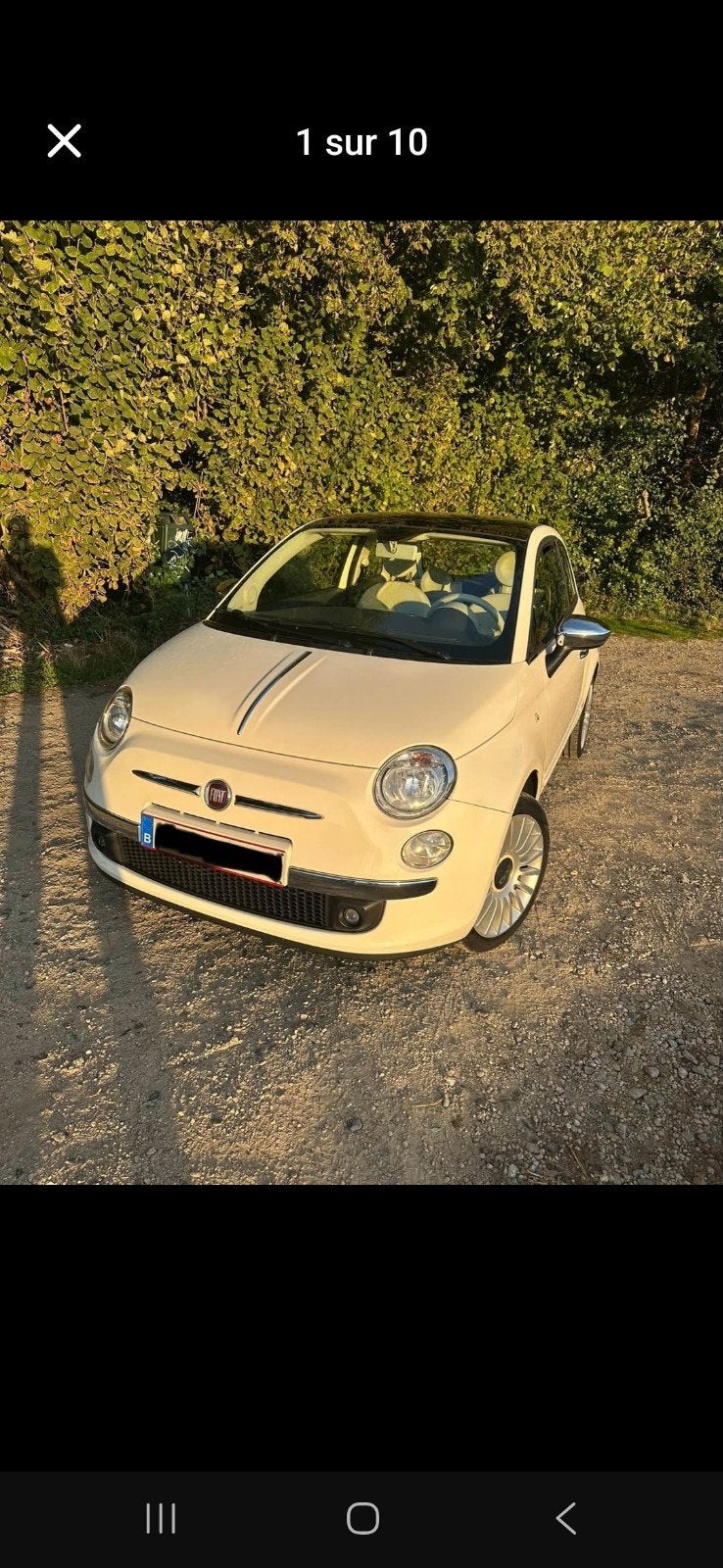 fiat 500c essence 1.200cc 69ch  2012, Enlèvement, Fiat