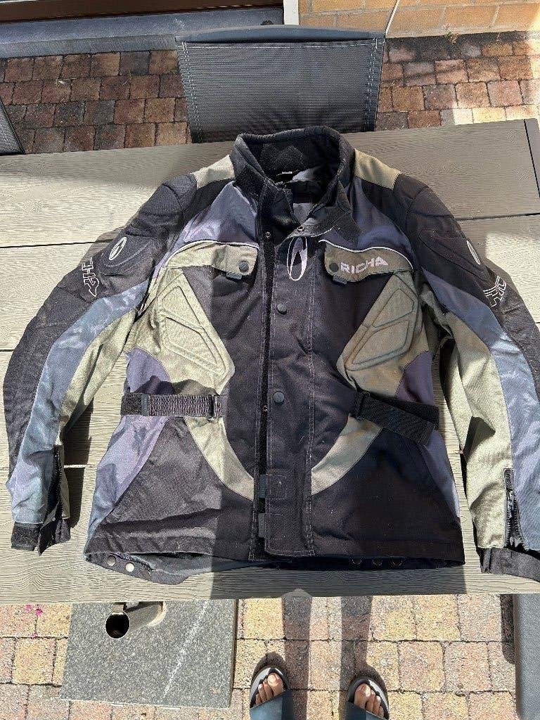 Richa textiele motorjas XXL– compleet met protectoren, Motoren, Kleding | Motorkleding, Jas | textiel, Heren, Ophalen of Verzenden