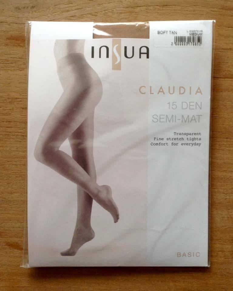 Claudia 15 den Insua beige maillot T.m., Beige, Nieuw, Maat 40/42 (M), Ophalen of Verzenden