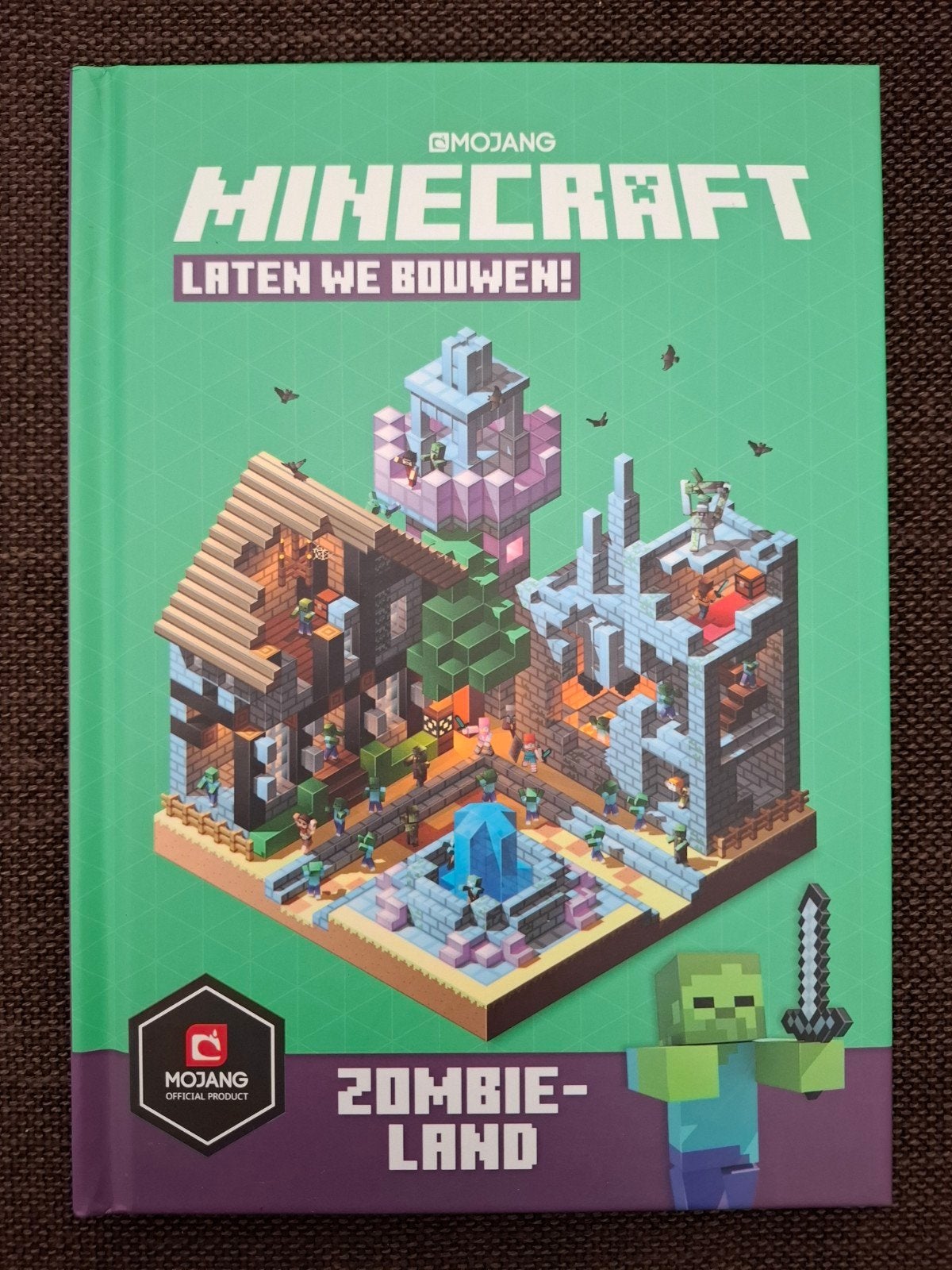 Minecraft zombieland laten we bouw - boek gids handleiding, Enlèvement ou Envoi
