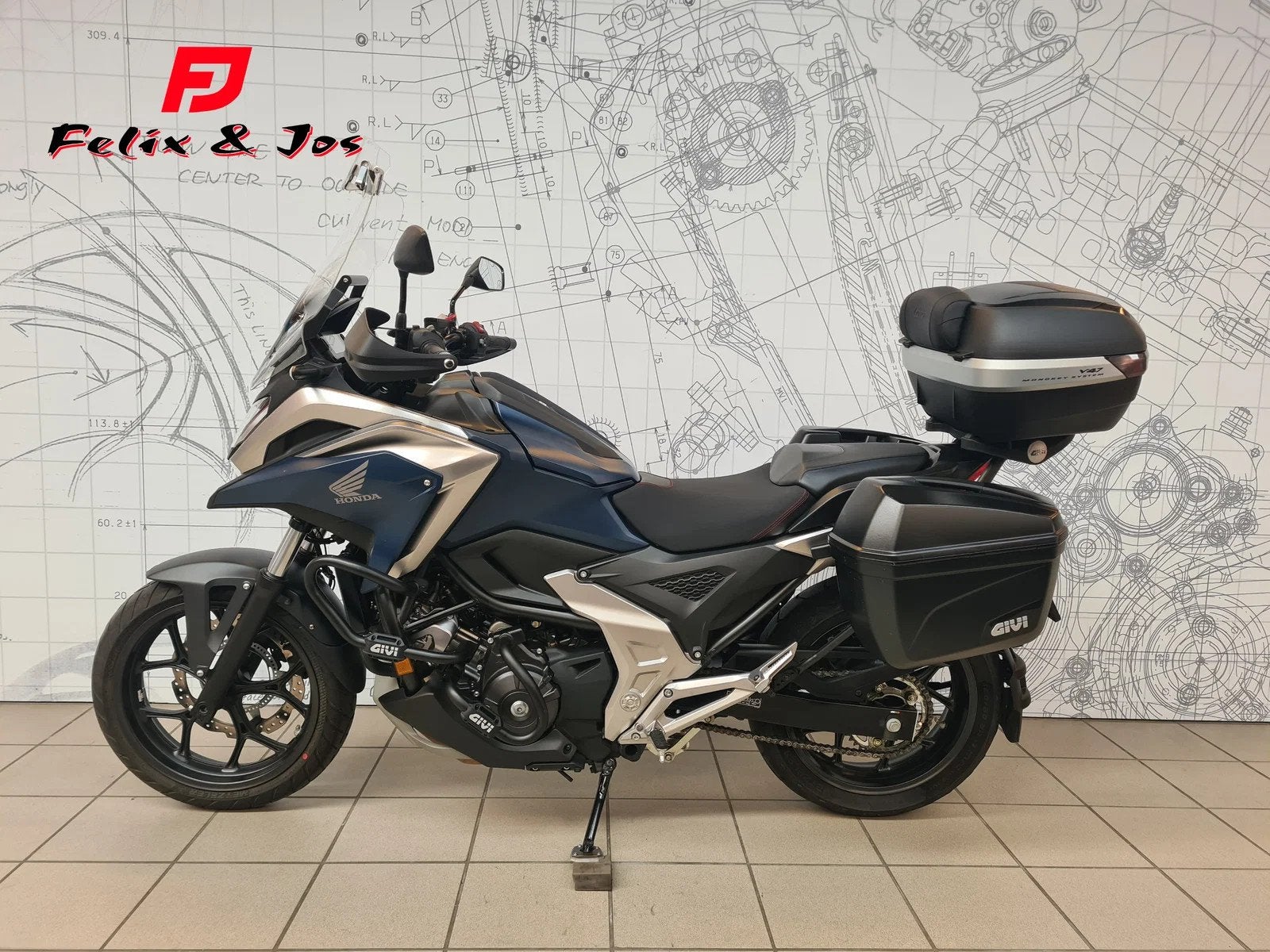 Honda NC750X DCT (bj 2024), Motoren, 750 cc, Meer dan 35 kW, Overig, Automaat