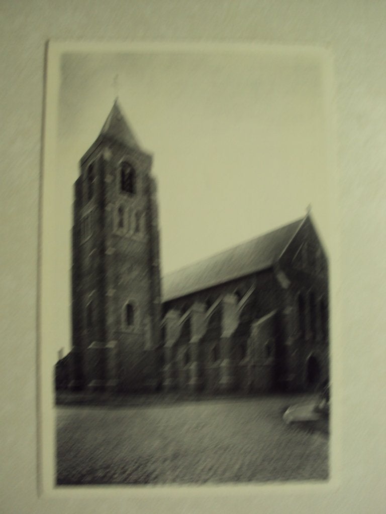 57454 - WAREGEM - KERK H. FAMILIE - ZIE 2 FOTO'S, Verzamelen, Verzenden