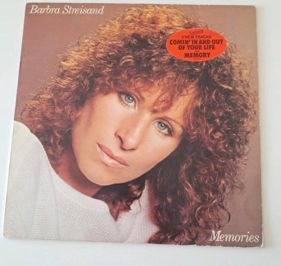 Barbara Streisand Memories LP, Cd's en Dvd's, Ophalen, 1980 - 1989, Gebruikt, 12 inch