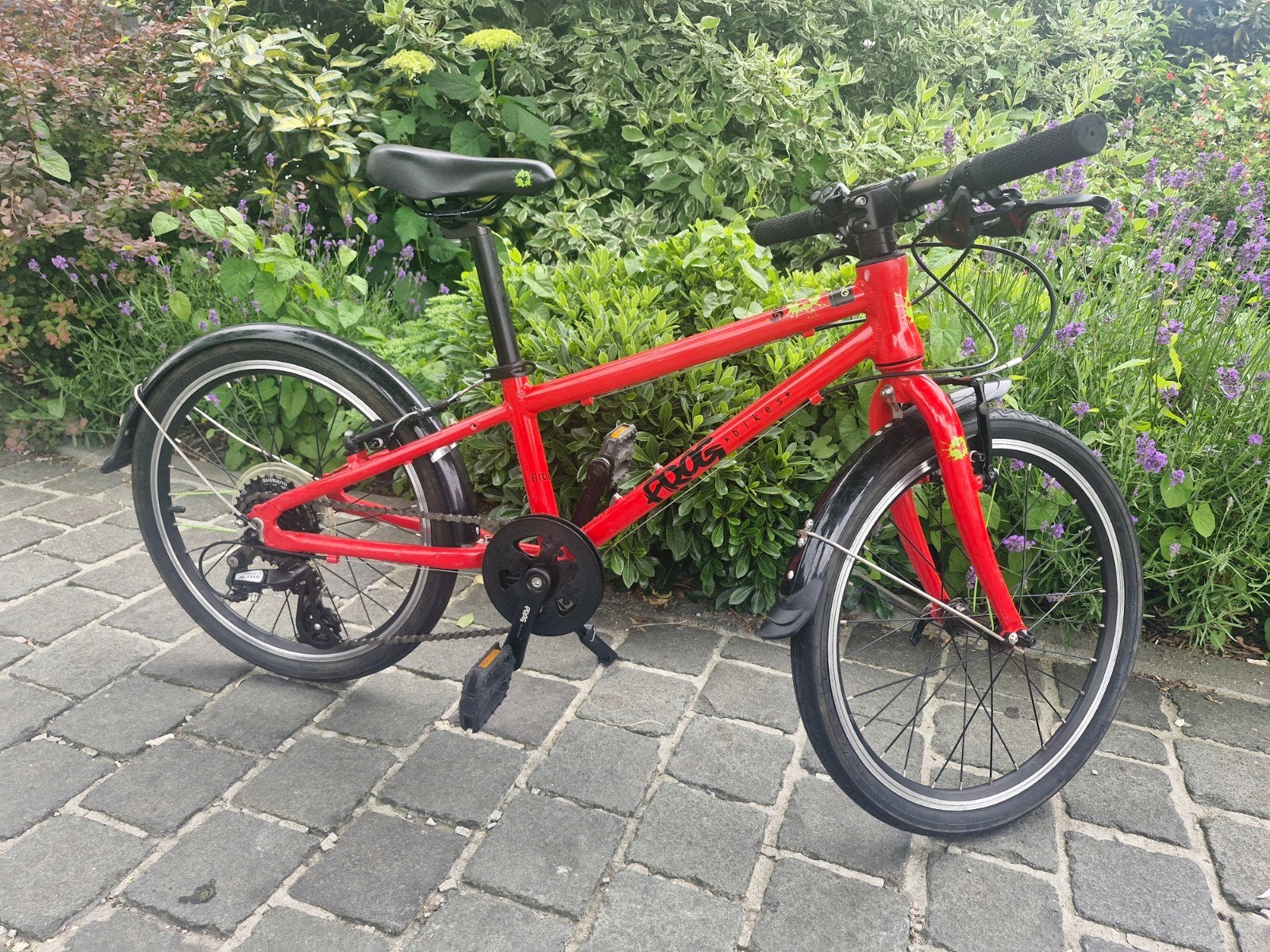 velo frog  52 (20 pouces ) rouge, Vitesses, Frein sur jante, Utilisé, Frog bikes