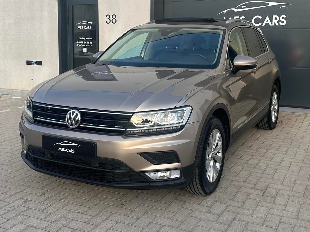 Volkswagen Tiguan 1.4TSI - 150CV / Led Xenon - Pano .., Autos, Volkswagen, Argent ou Gris, Achat, 110 kW, Entreprise
