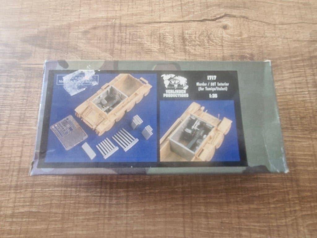 Tamiya 1/35 Marder/38T Interior for Tamiya/Italeri, Hobby en Vrije tijd, Modelbouw | Auto's en Voertuigen, Overige merken, Tank