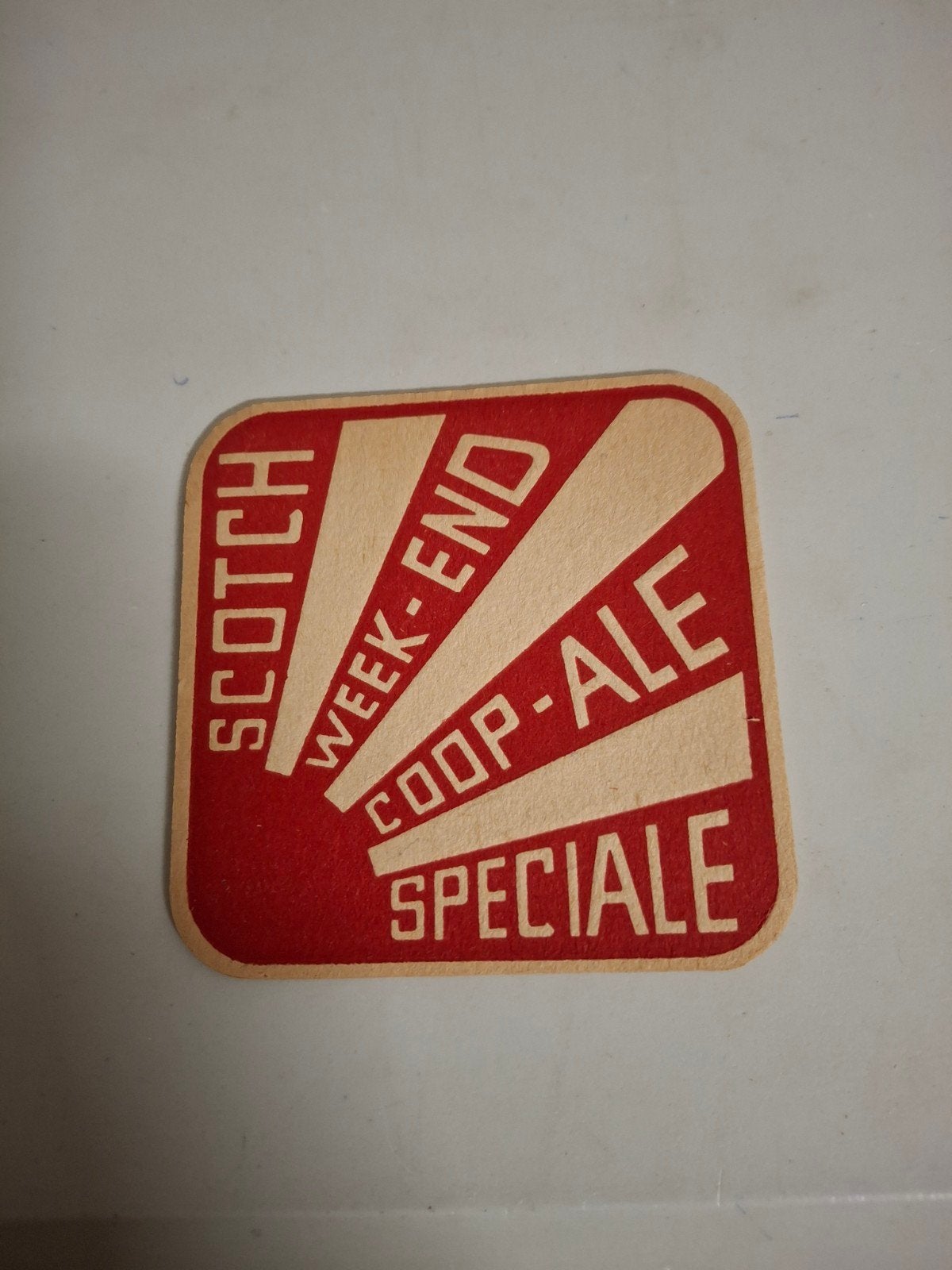 oud bierviltje coop ale br union des coops, Verzamelen, Ophalen of Verzenden
