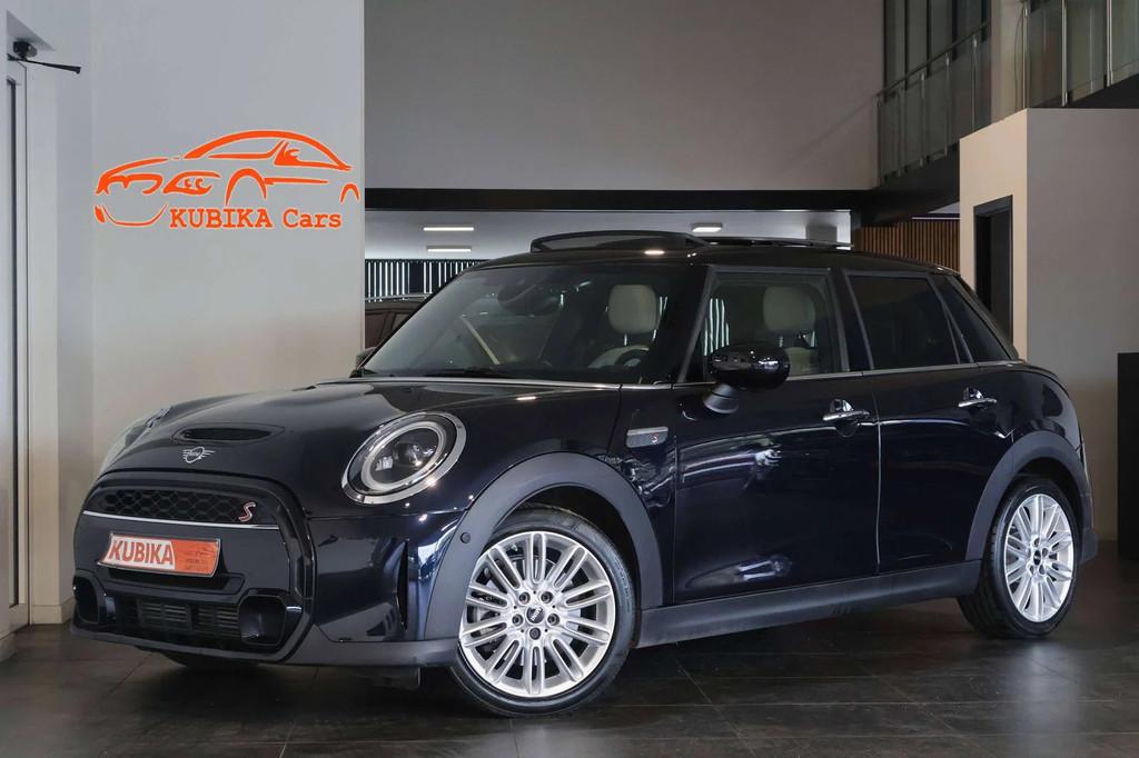 MINI Cooper S 2.0AS DCT Pano ACC Keyless Leder Navi Garantie, 1998 cc, Gebruikt, 4 cilinders, Blauw
