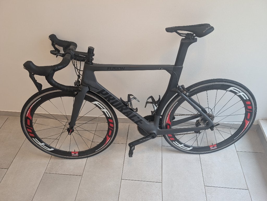 Prorace Fusion X Carbon Aero | FFWD Carbon Wielen, Fietsen en Brommers, Overige merken, Gebruikt, Carbon, 10 tot 15 versnellingen