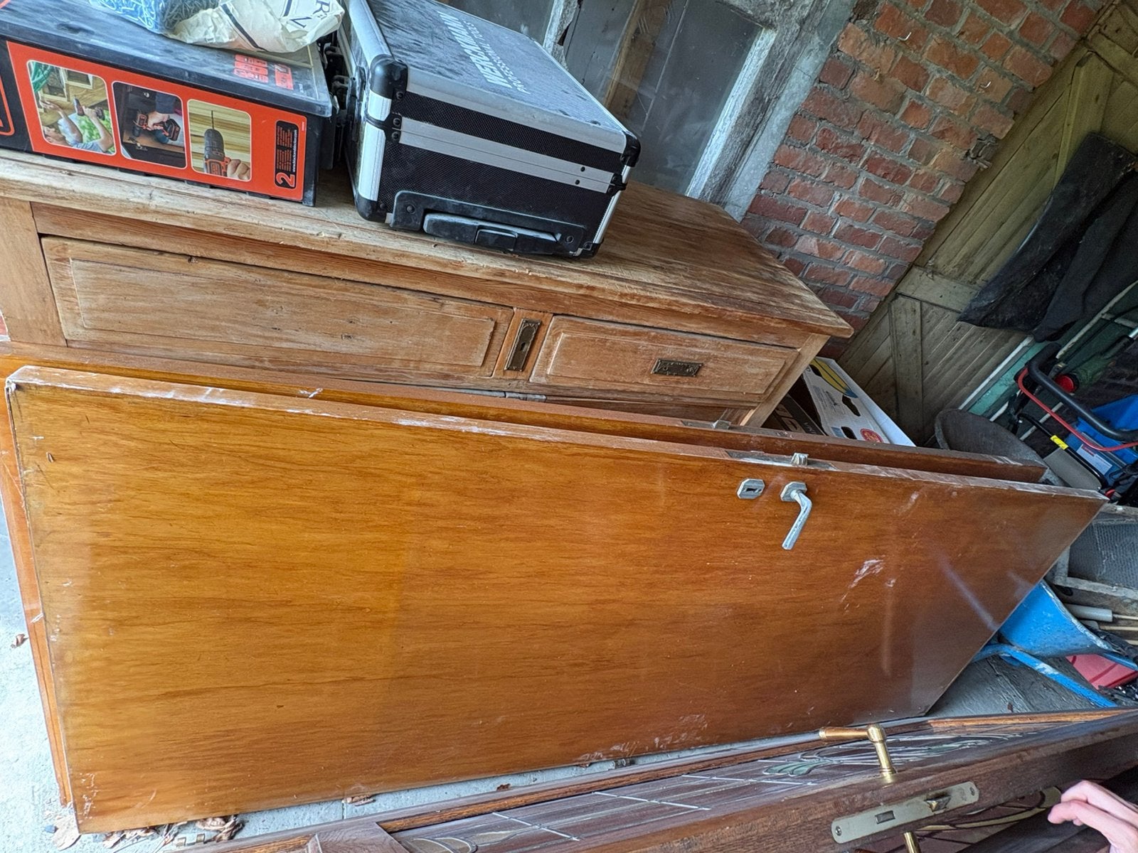 Houten binnendeur 2x, Ophalen, Minder dan 80 cm, Binnendeur, Zo goed als nieuw