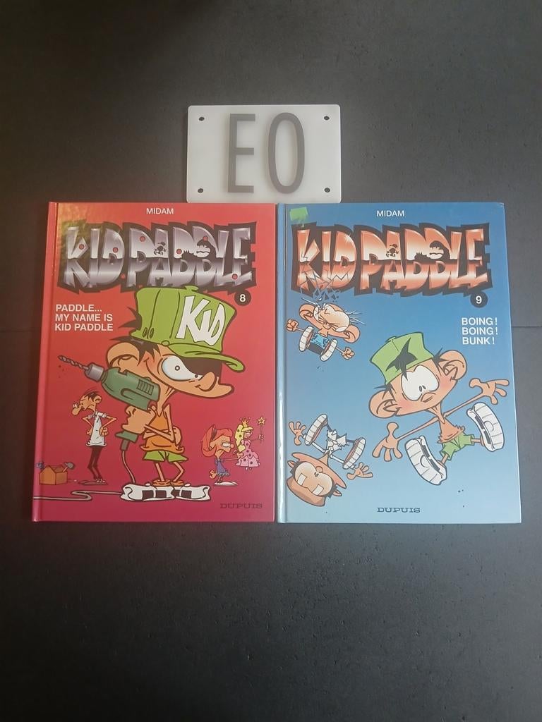 Lot de 2 bd kid paddle 8 et 9,EO, Ophalen of Verzenden