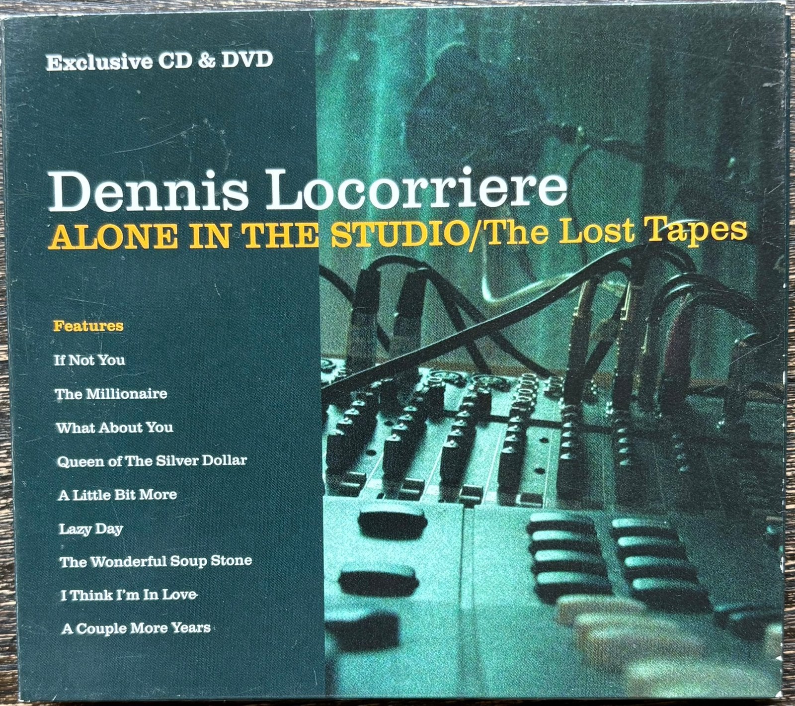 DENNIS LOCORRIERRE - Alone In The Studio/The Lost Tapes, Enlèvement ou Envoi, Comme neuf, Folk rock