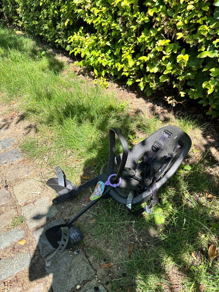Thule Yepp mini, Ophalen