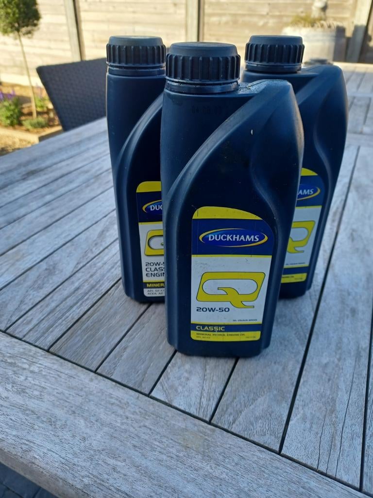 Duckhams motorolie 20w50 classic voor oldtimers, Enlèvement, Neuf