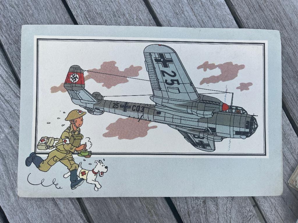 CHROMO tintin (Original)13, Livres, BD, Enlèvement ou Envoi