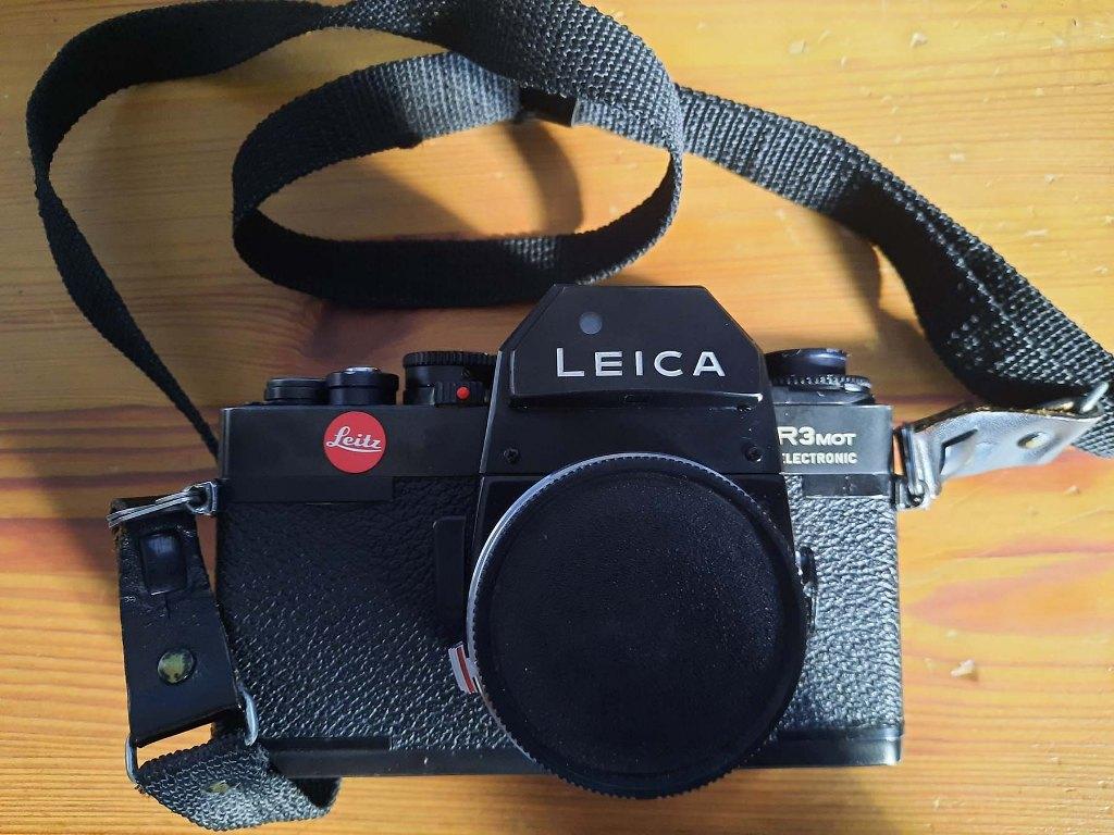 Leica R3mot, 60 macro et 35 2.8, Audio, Tv en Foto, Fotocamera's Analoog, Ophalen, Gebruikt, Spiegelreflex, Leica