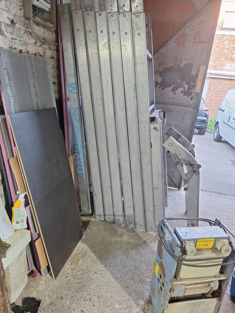 GEDA 15m ladderlift, werkt goed, Doe-het-zelf en Bouw
