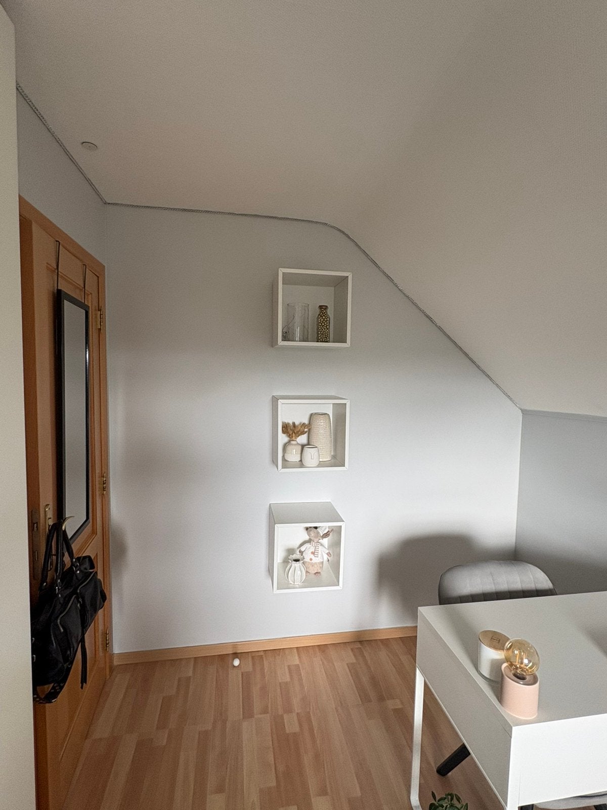 Niches 3x, Maison & Meubles, Enlèvement, Utilisé, Blanc, Bois