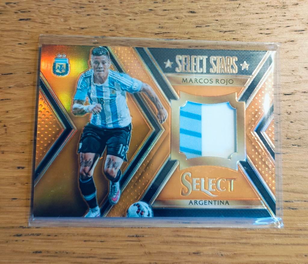 Panini select stars 2015 Marcos Rojo Argentinië genummerd, Enlèvement ou Envoi