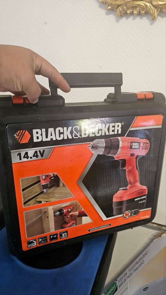 black decker schroefmachine Complete set, Ophalen