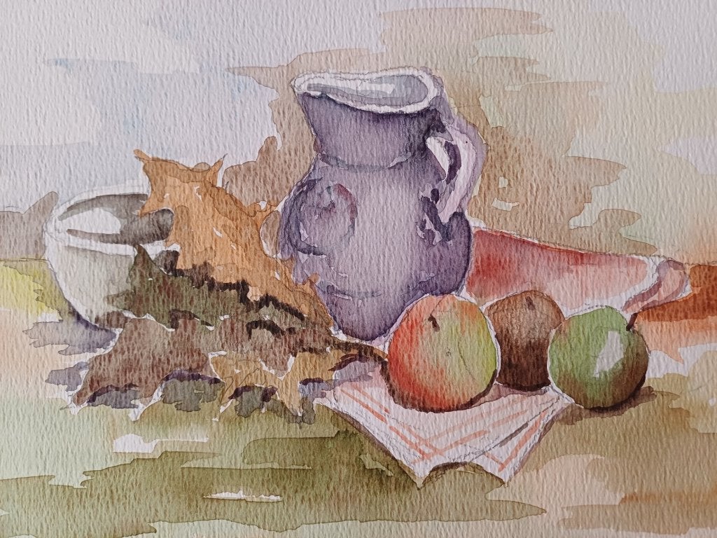 AQUARELLEN M. VAN DEN BEMPT, Antiek en Kunst, Ophalen of Verzenden, Tekening, Aquarel, Handgemaakt