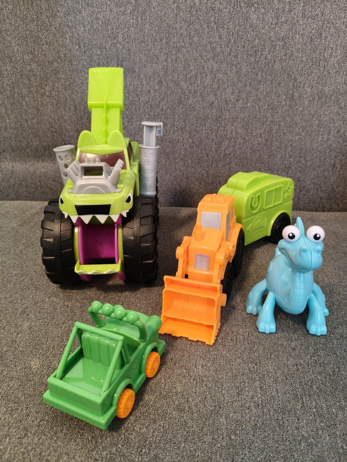 Play Doh Monster truck en tractor, Ophalen of Verzenden, Zo goed als nieuw