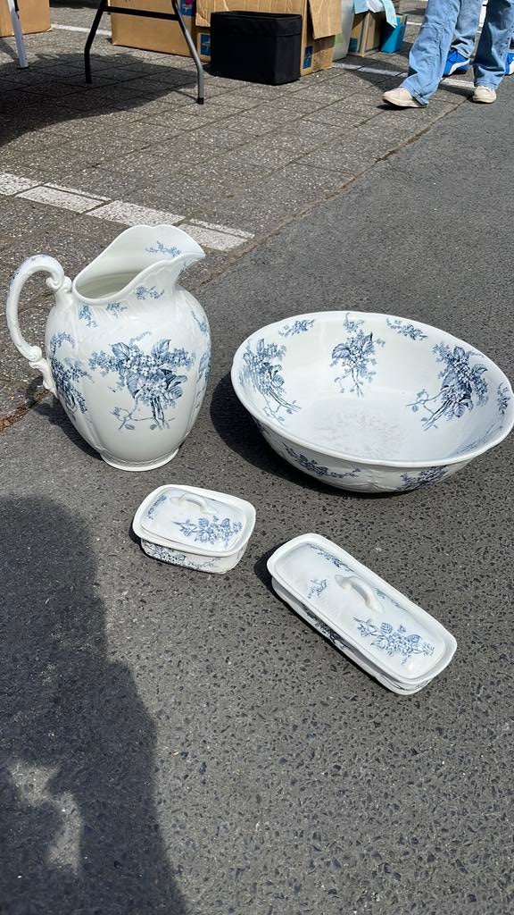 Toilet set, Antiek en Kunst, Antiek | Servies compleet, Ophalen
