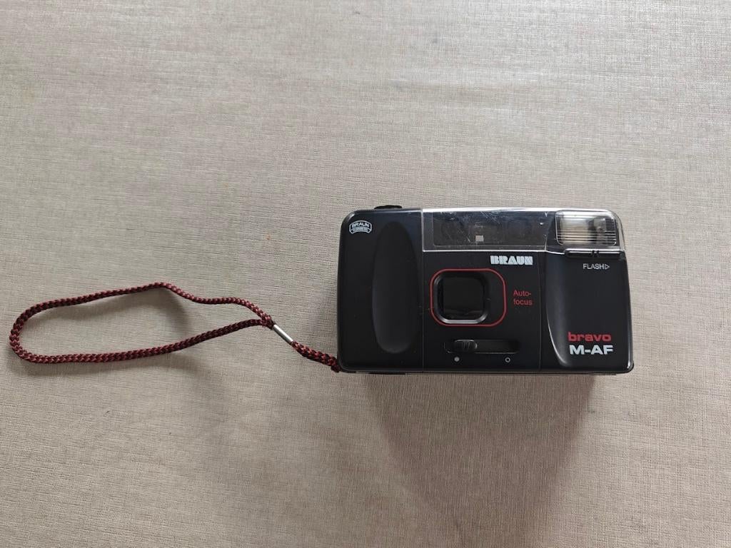 Braun Bravo M-AF 35mm Camera Vintage Compact – Niet Getest, Ophalen, Gebruikt, Compact, Overige Merken