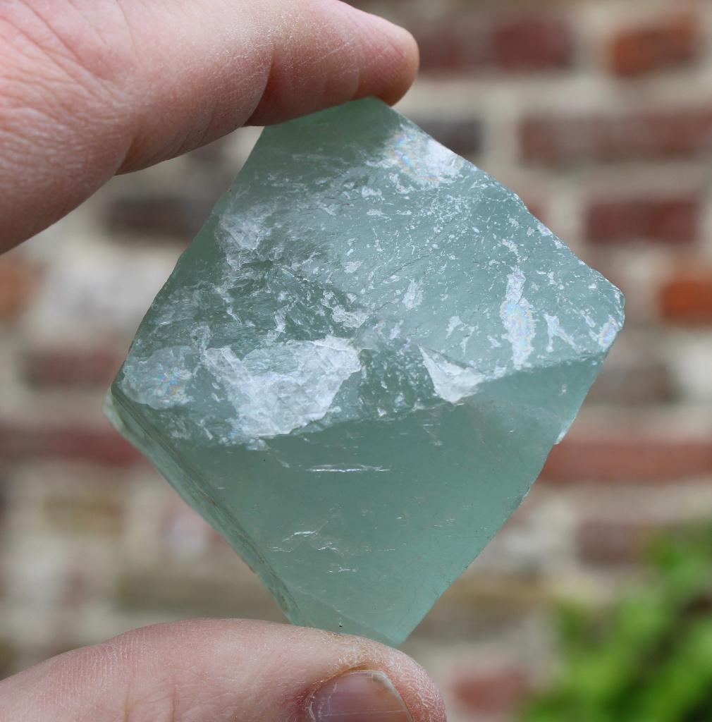 grand octaèdre en FLUORITE de CHINE, Collections, Enlèvement ou Envoi, Minéral
