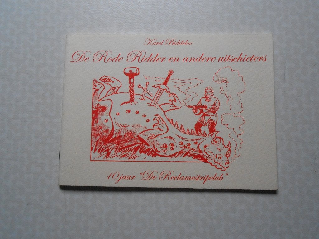 mercatorstripbeurs uitgaven 7g de rode ridder 1ste dr 2004, Karel Biddeloo, Eén stripboek, Nieuw, Ophalen of Verzenden