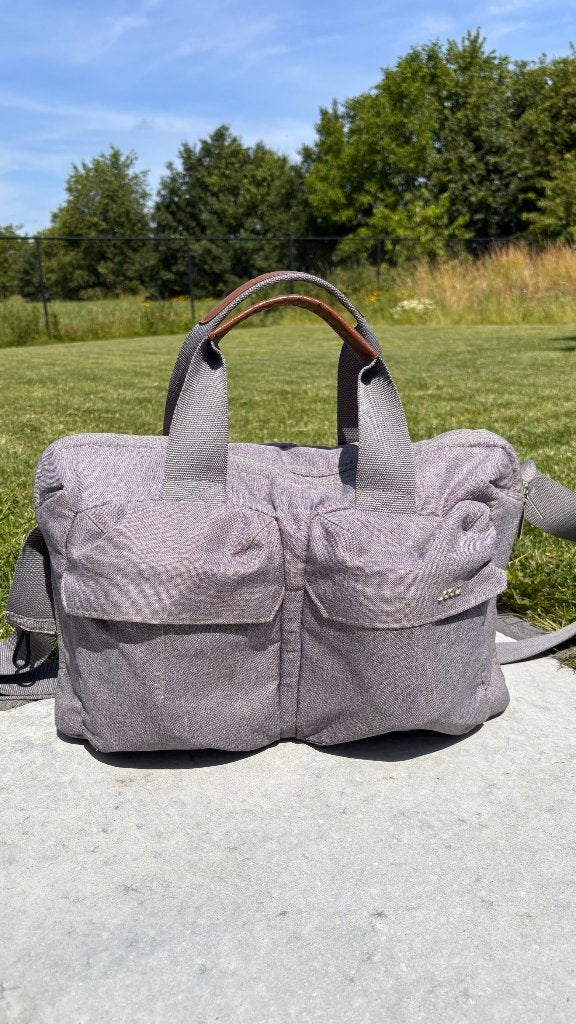Joolz verzorgingstas - georgeous grey, Kinderen en Baby's, Luiertassen, Ophalen, Zo goed als nieuw, Schoudertas