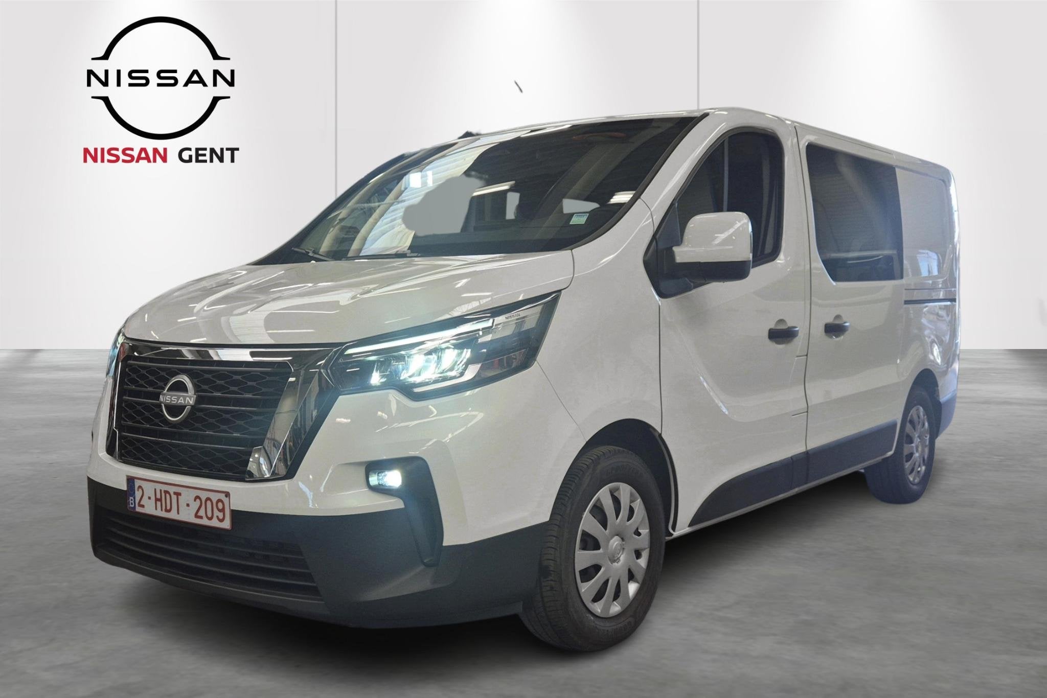 Nissan Primastar Tekna L1H1/Dubbele Cabine/Navigatie/Cruise, Auto's, Voorwielaandrijving, 4 deurs, Stof, Gebruikt
