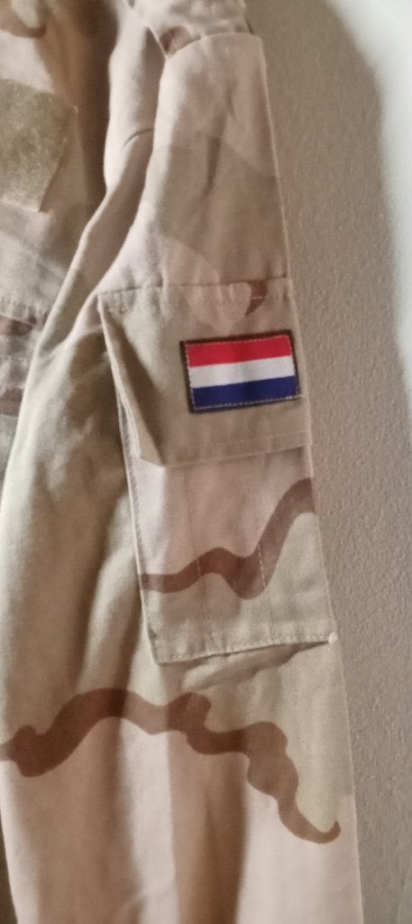 Veste Désert 3 tons Armée Hollandaise, Verzamelen, Militaria | Algemeen, Ophalen of Verzenden, Landmacht, Kleding of Schoenen