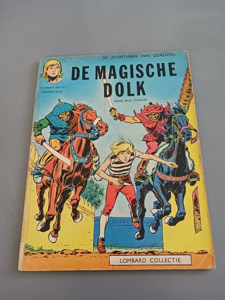 Corentin, de Magische Dolk, 1ste druk, Eén stripboek, Ophalen of Verzenden, Gelezen