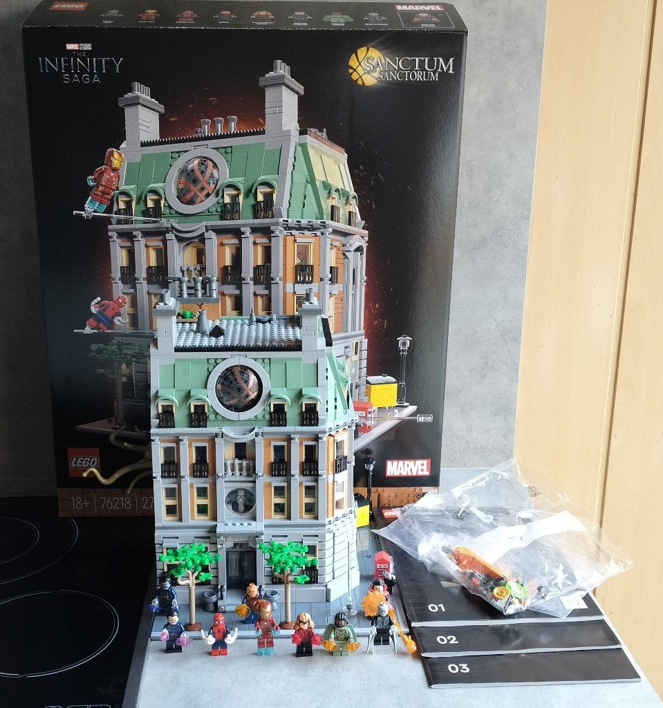 lego marvel 76218 sanctum sanctorum, Kinderen en Baby's, Marvel, Lego, Ophalen of Verzenden, Zo goed als nieuw