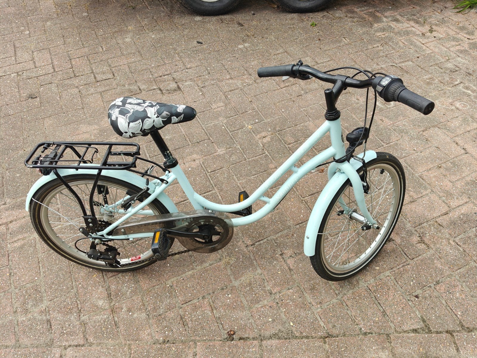 meisjesfiets prestige shopper 20", Fietsen en Brommers, Ophalen, Velgrem, Versnellingen, Zo goed als nieuw